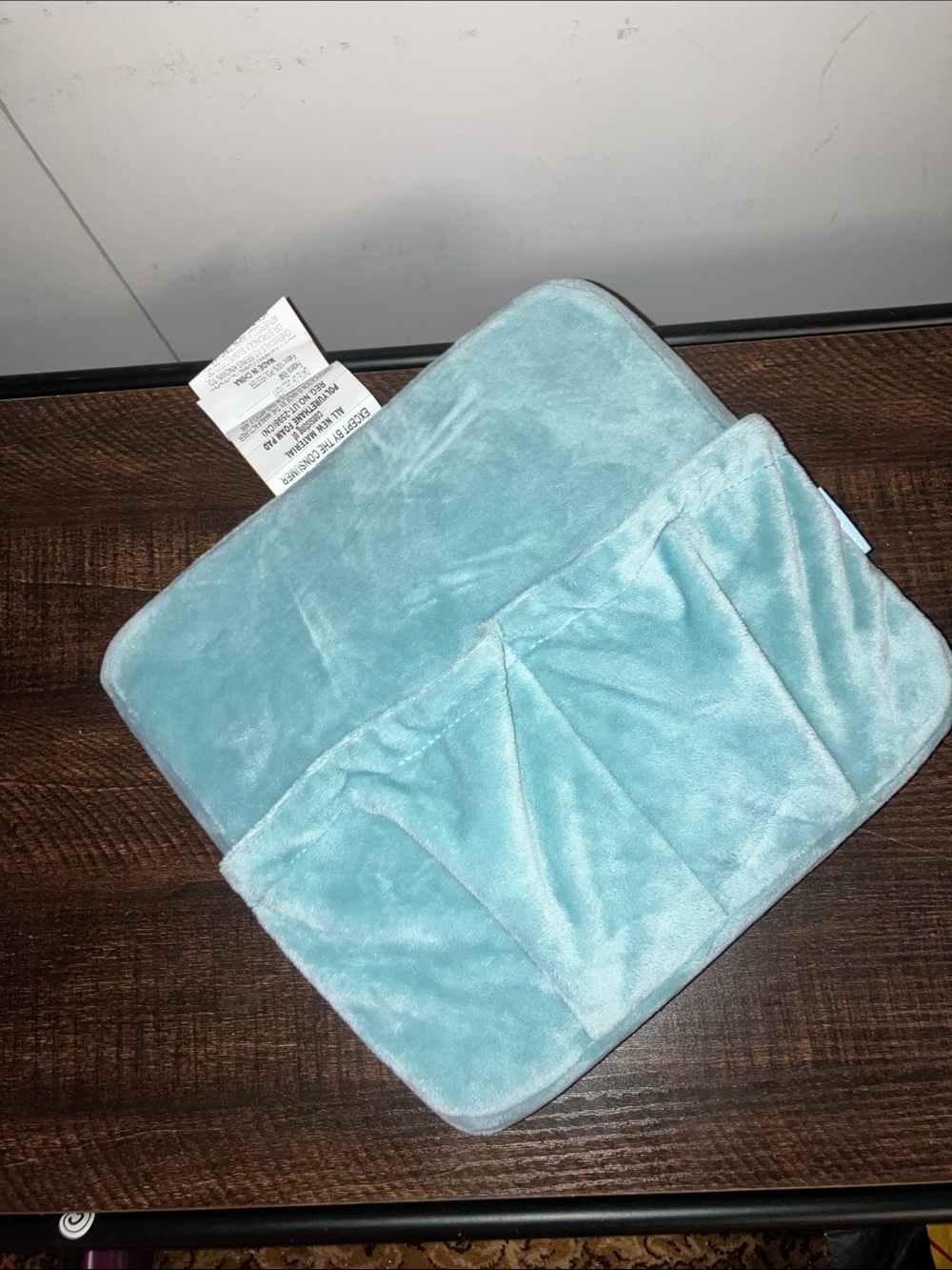 Foot massager soft plush pillow
